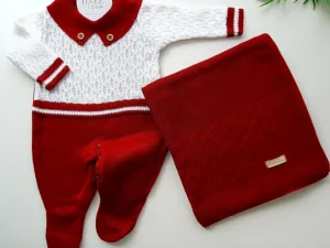 Kit Saída Maternidade Bicolor Botões