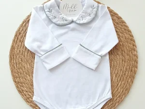 Body Gola e Punhos vies tricot