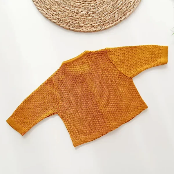 Cardigan escama - Mostarda - Image 3