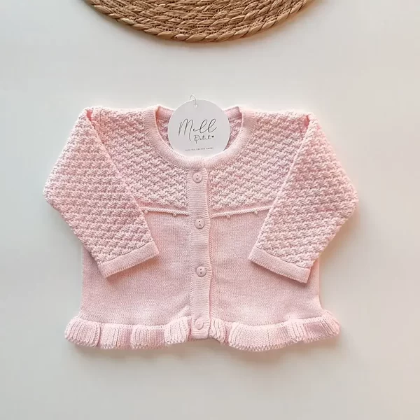 Cardigan Petit - Rosa bebê