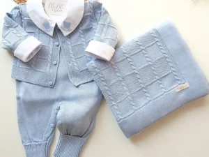 Kit Saída Maternidade Milão Quadriculado