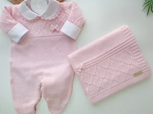 Kit saída maternidade Viena bordado